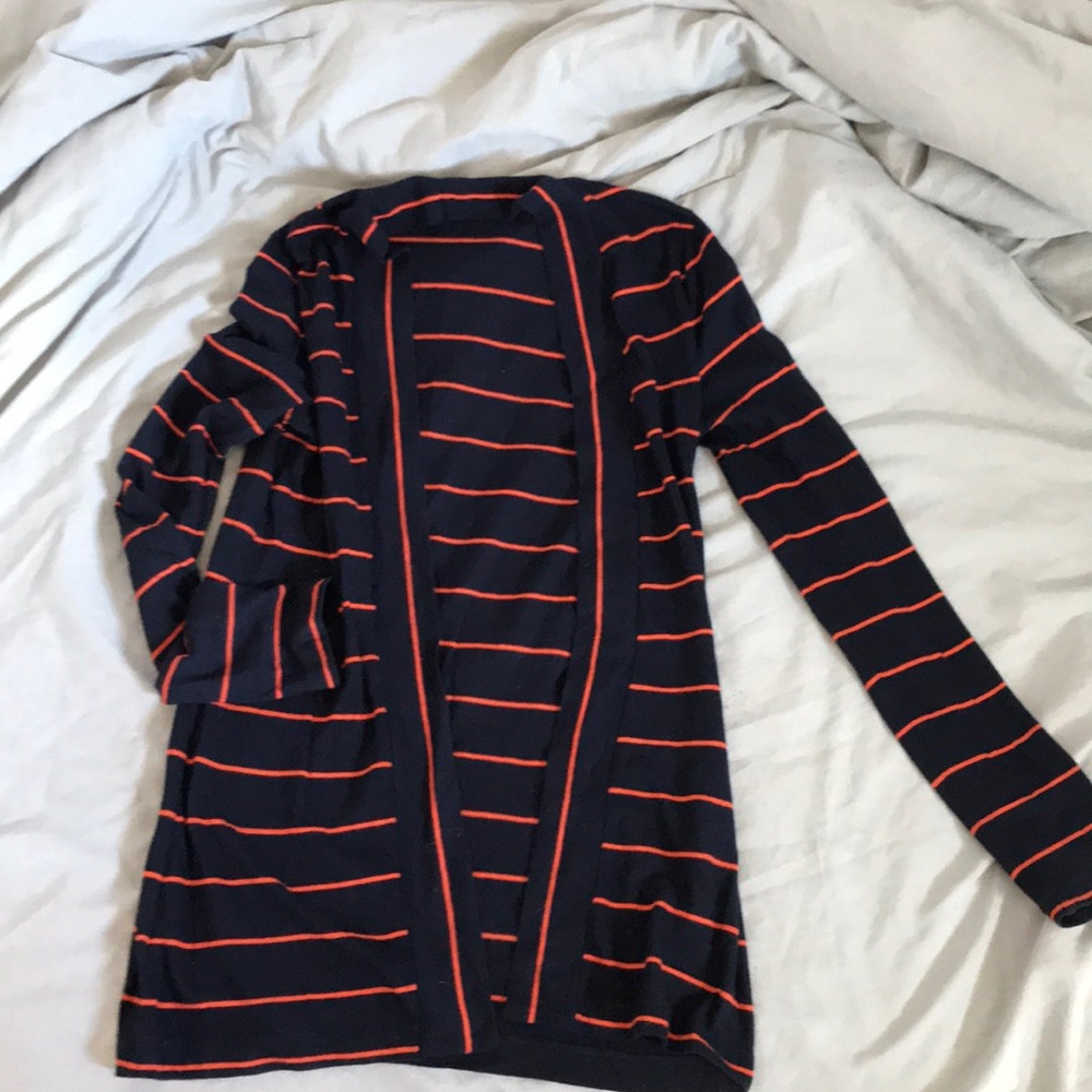 Striped cardigan